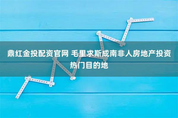 鼎红金投配资官网 毛里求斯成南非人房地产投资热门目的地